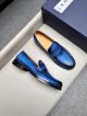 J.M.WESTON Man Blue Calfskin Business Leather Shoes 042842 (2)_th.jpg